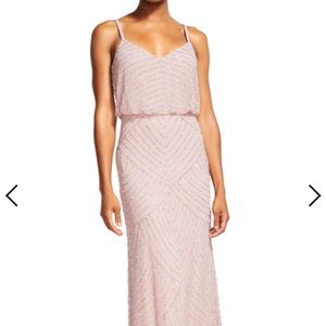 Adrianna Papell Art Deco Blouson Gown